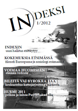 Indeksi 1/2012 Indeksi 1/2012